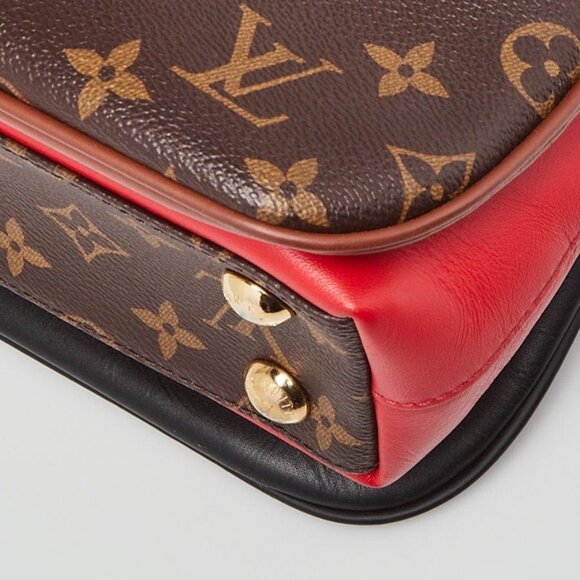 Louis Vuitton Red Monogram Canvas Millefeuille Bag - Picture 12 of 12